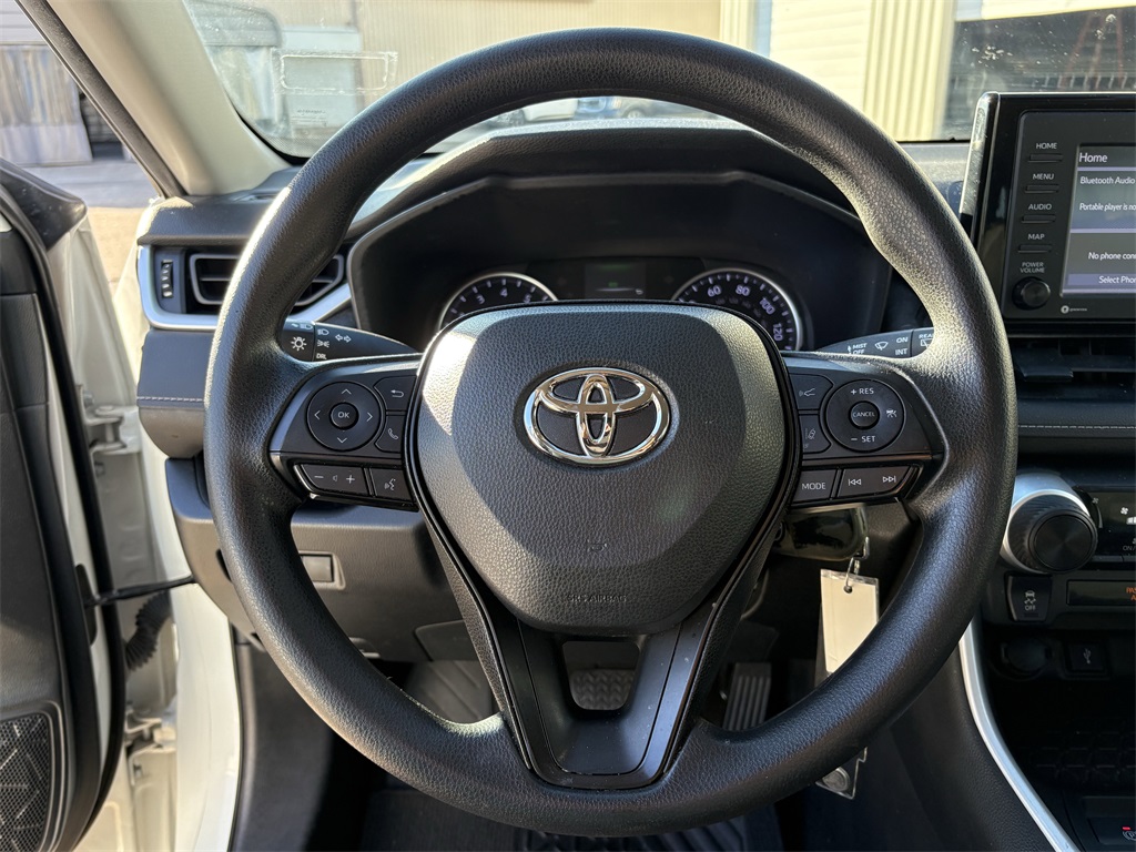 2022 Toyota RAV4 LE White at Big Star Chrysler Jeep Dodge Ram 