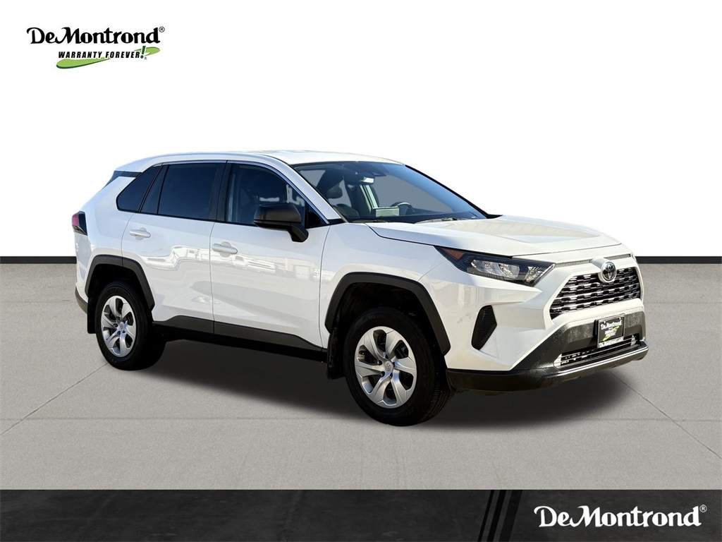 2022 Toyota RAV4 LE White at Big Star Chrysler Jeep Dodge Ram 
