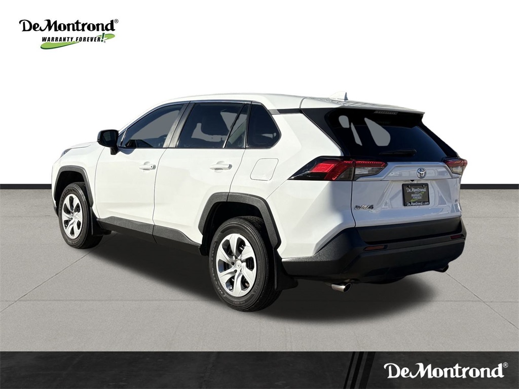 2022 Toyota RAV4 LE White at Big Star Chrysler Jeep Dodge Ram 
