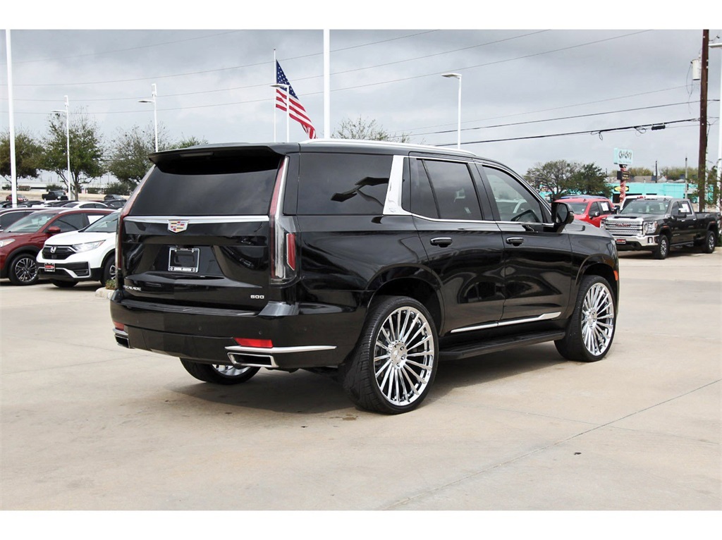 2024 Cadillac Escalade Premium Luxury Black at Tom Peacock Cadillac