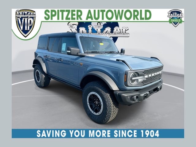 Blue (Azure Gray Metallic Tri-Coat) 2025 Ford Bronco SUV / Crossover Four-Wheel Drive Automatic
