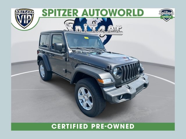 Gray (Granite Crystal Metallic Clearcoat) 2023 Jeep Wrangler SUV / Crossover Four-Wheel Drive 8-Speed Automatic