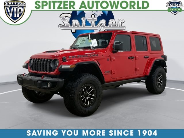 Firecracker Red Clearcoat 2026 Jeep Wrangler Rubicon X 4-Door 4WD SUV / Crossover Four-Wheel Drive 8-Speed Automatic