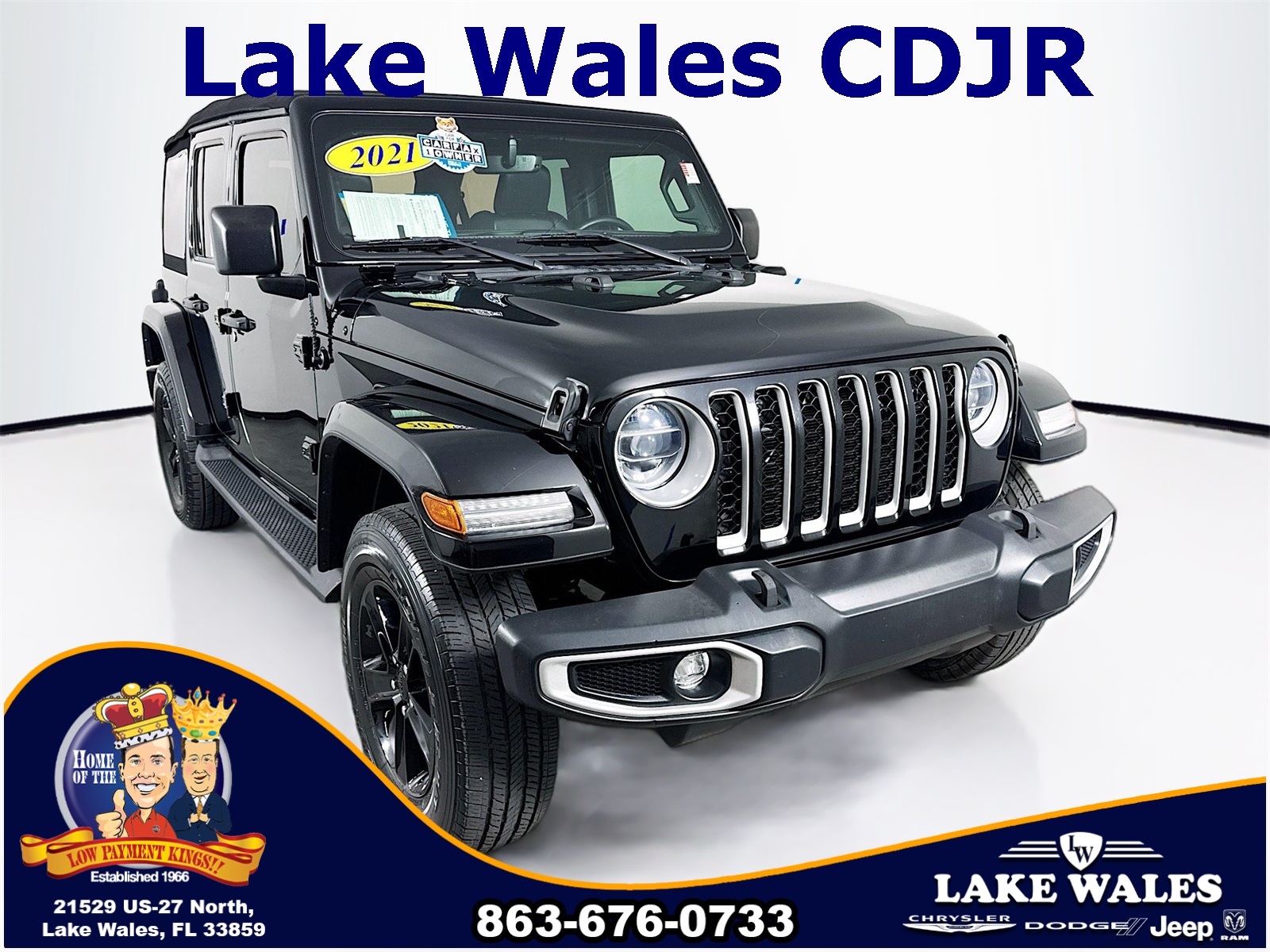2021 Jeep Wrangler Unlimited Sahara 4xe 