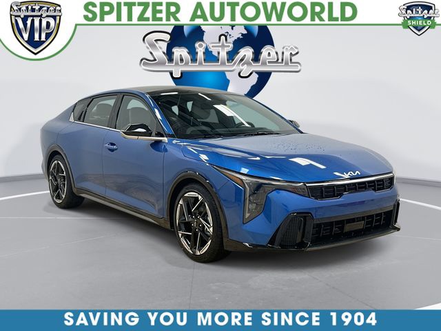 Wave Blue 2026 Kia K4 Sedan Front-Wheel Drive Continuously Variable Transmission