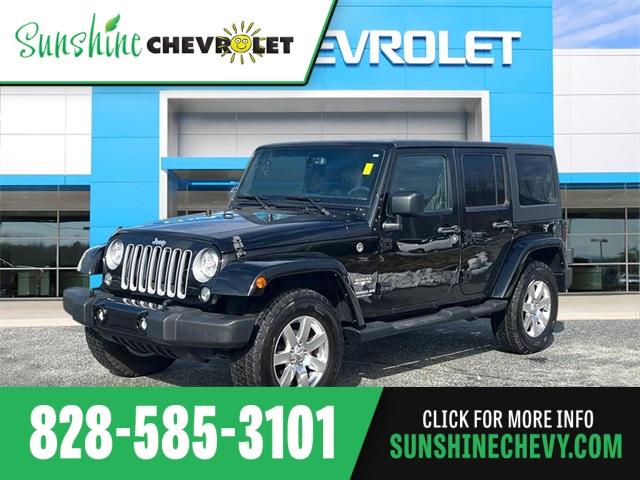 2017 Jeep Wrangler Unlimited Sahara 4WD