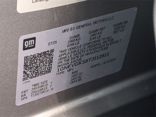 2026 Chevrolet Traverse LT for sale at PATRIOT CHEVROLET OF LIMERICK