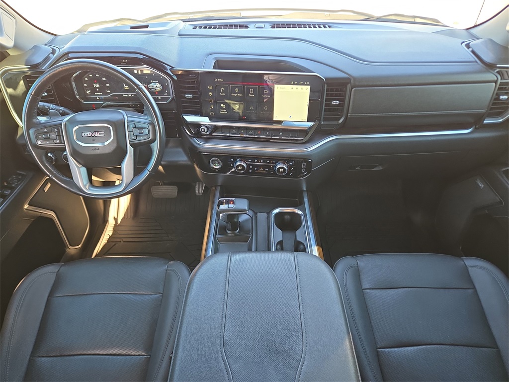 2023 GMC Sierra 1500 SLT White at Texan Dodge Chrysler Jeep Ram