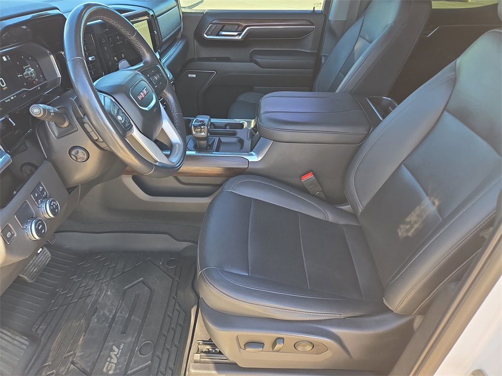 2023 GMC Sierra 1500 SLT White at Texan Dodge Chrysler Jeep Ram