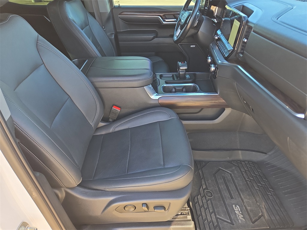 2023 GMC Sierra 1500 SLT White at Texan Dodge Chrysler Jeep Ram