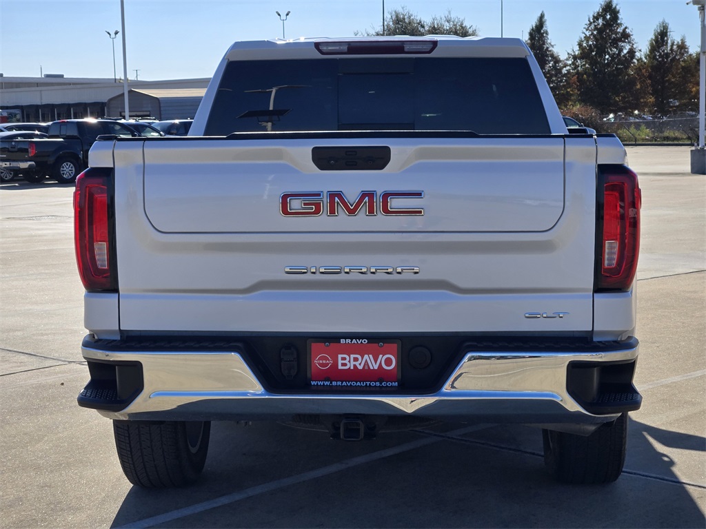 2023 GMC Sierra 1500 SLT White at Texan Dodge Chrysler Jeep Ram
