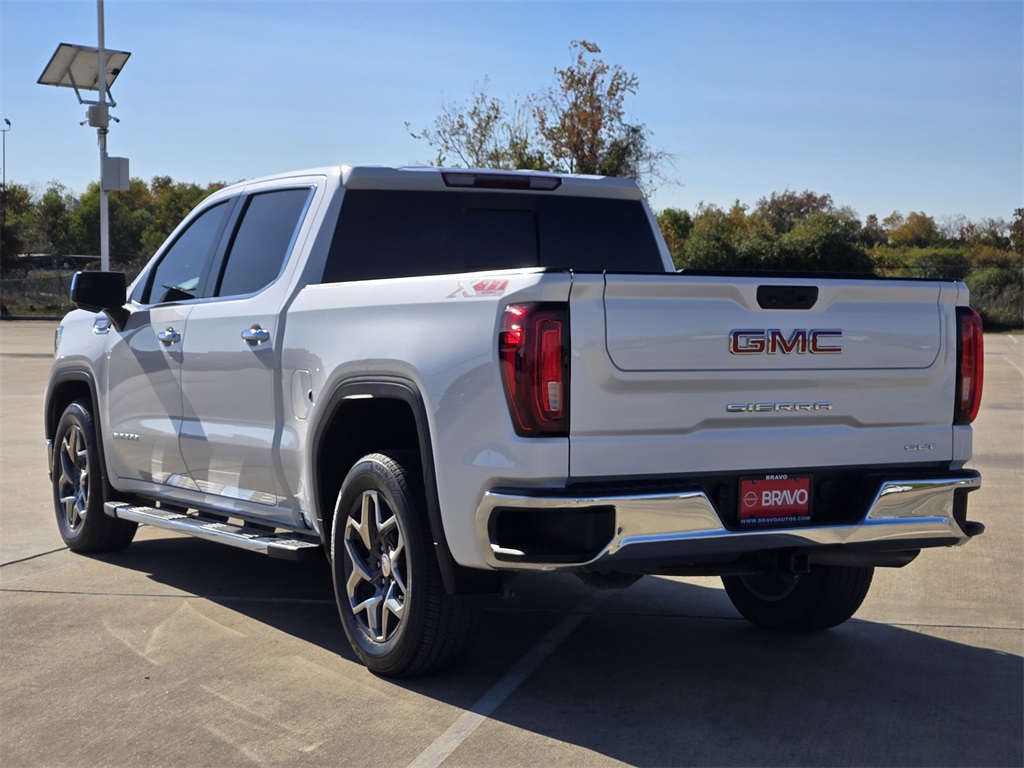 2023 GMC Sierra 1500 SLT White at Texan Dodge Chrysler Jeep Ram