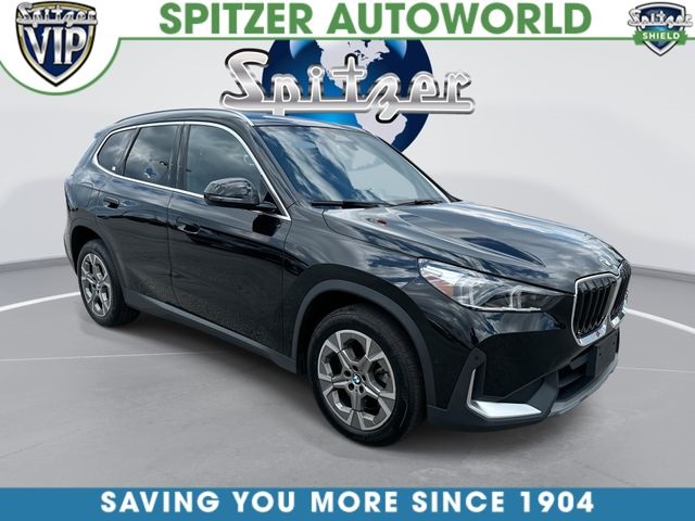 Jet Black 2023 BMW X1 SUV / Crossover All-Wheel Drive 7-Speed Automatic