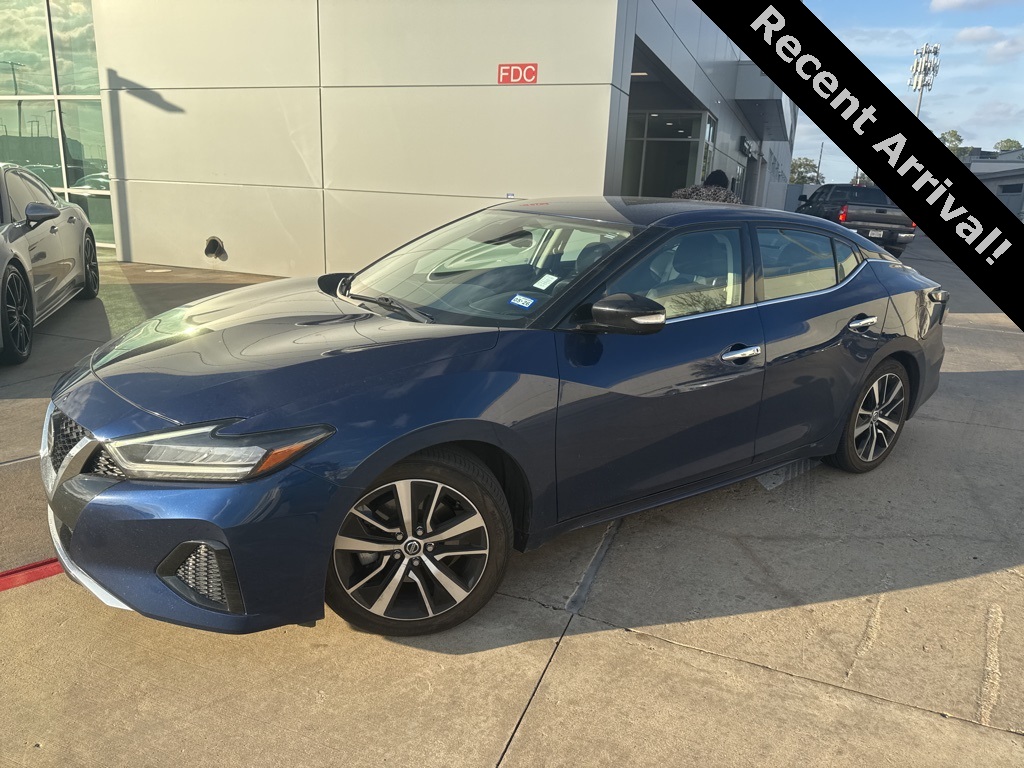2022 Nissan Maxima SV Blue at Mac Haik CDJR North Houston