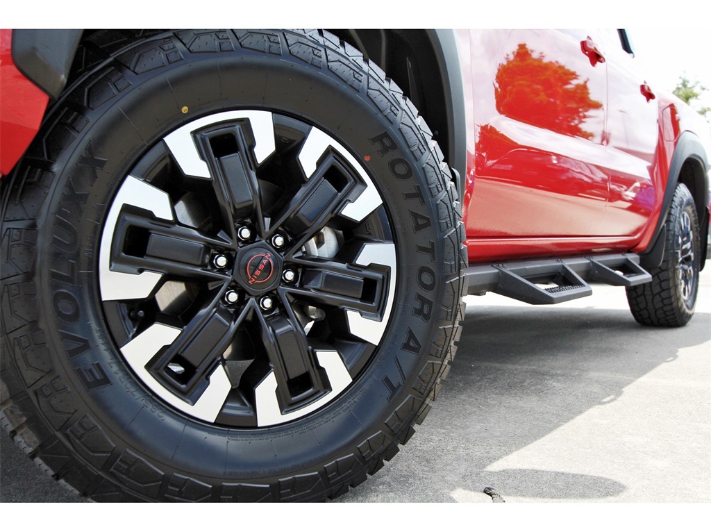 2023 Nissan Frontier PRO-4X Red at South Houston Nissan