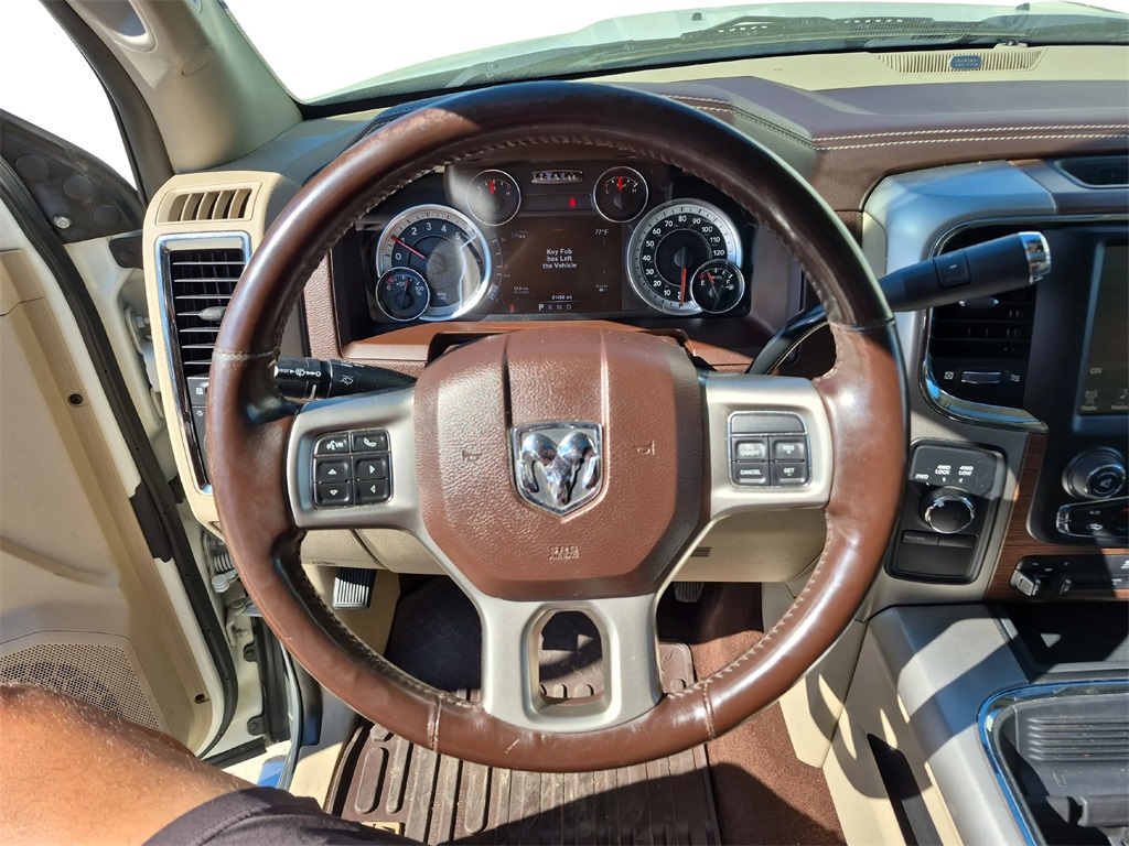 2017 Ram 3500 Laramie White at Texan Dodge Chrysler Jeep Ram