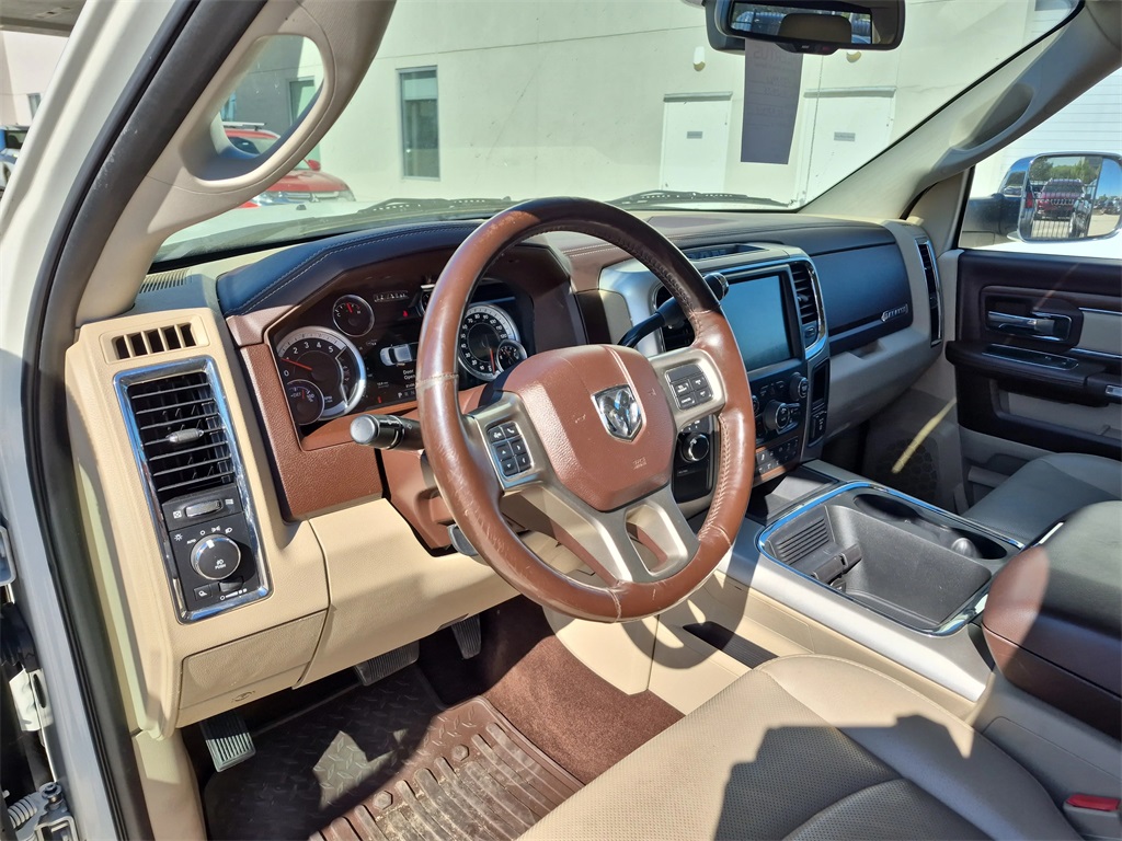 2017 Ram 3500 Laramie White at Texan Dodge Chrysler Jeep Ram