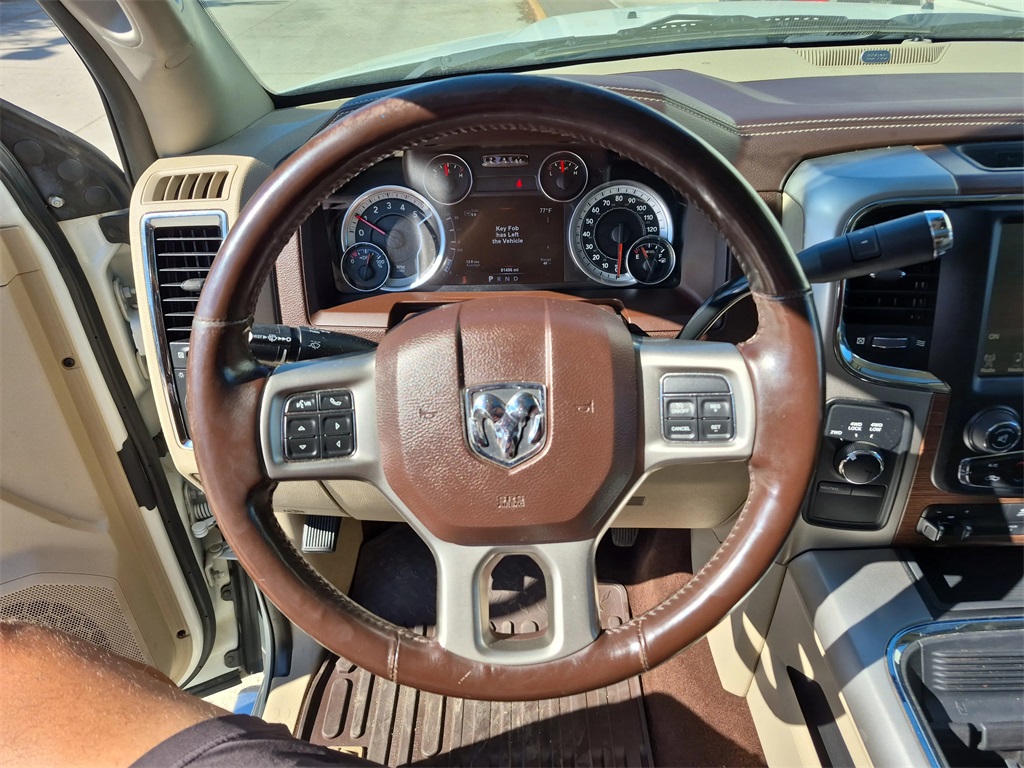 2017 Ram 3500 Laramie White at Texan Dodge Chrysler Jeep Ram