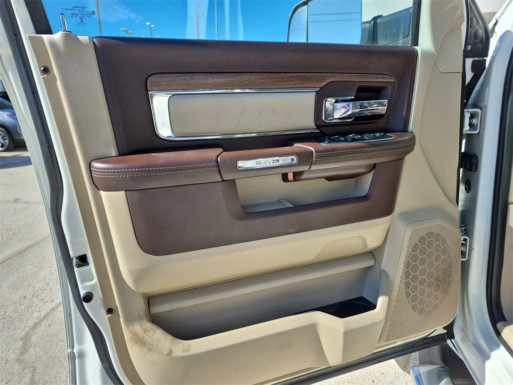 2017 Ram 3500 Laramie White at Texan Dodge Chrysler Jeep Ram
