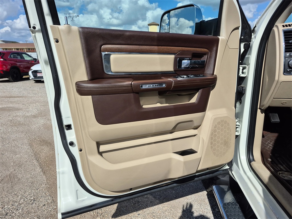 2017 Ram 3500 Laramie White at Texan Dodge Chrysler Jeep Ram