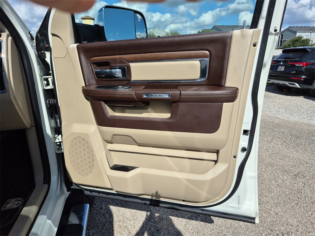 2017 Ram 3500 Laramie White at Texan Dodge Chrysler Jeep Ram