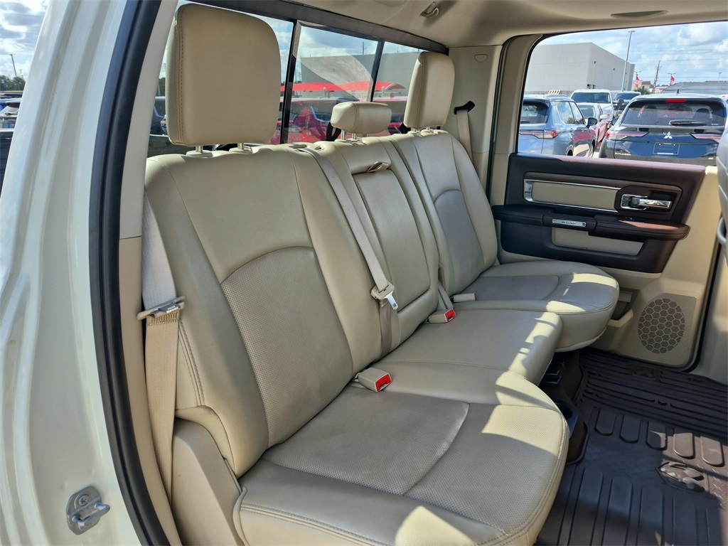 2017 Ram 3500 Laramie White at Texan Dodge Chrysler Jeep Ram