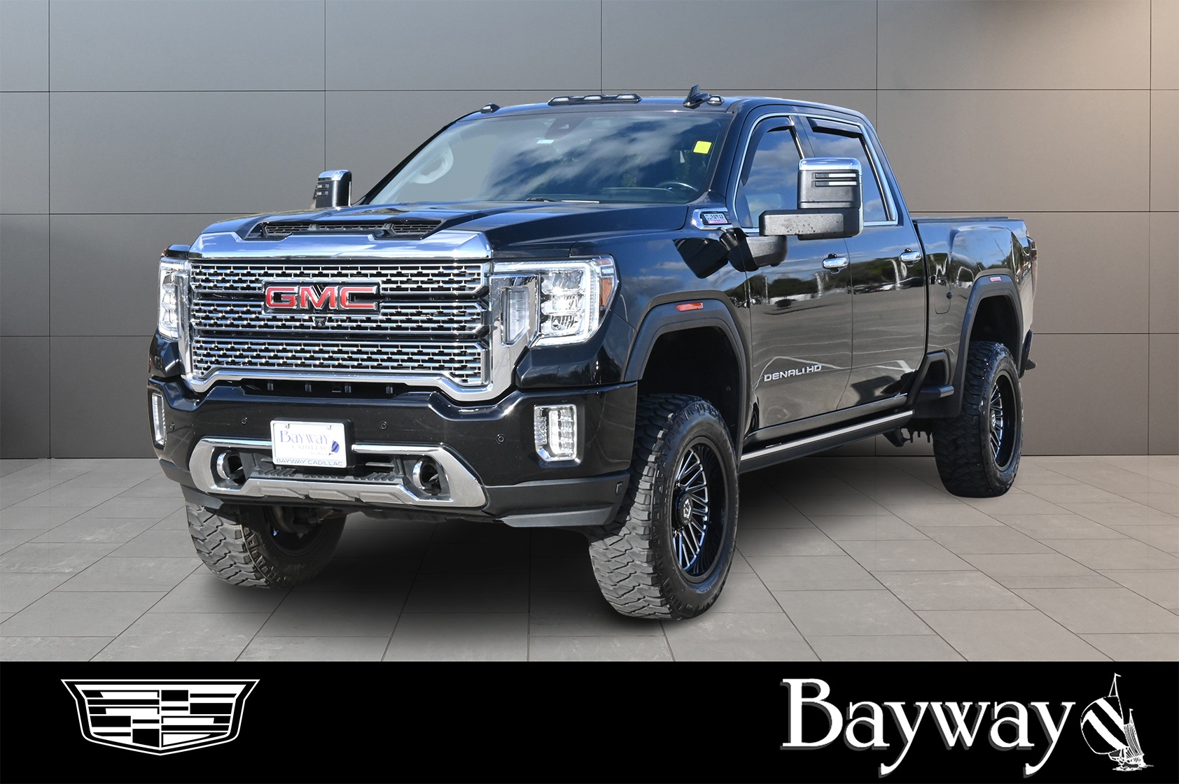2021 GMC Sierra 2500HD Denali Black at North Houston Mitsubishi