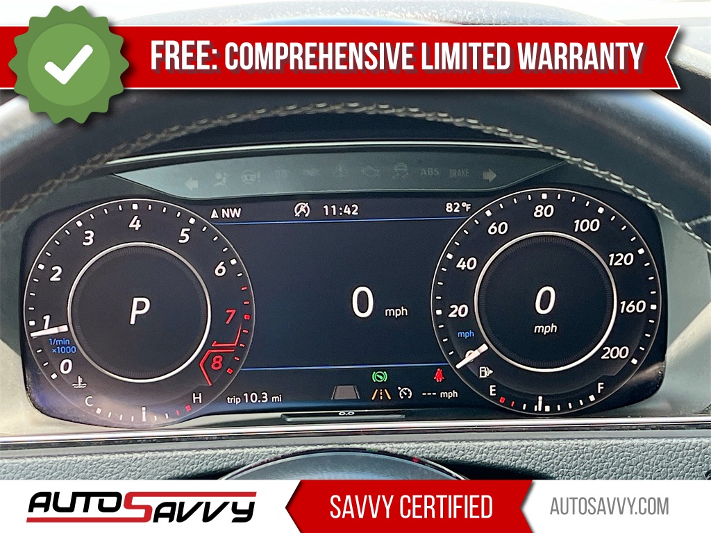 2019 Volkswagen Golf R DCC & Navigation 4Motion White at Durrett Motor Company