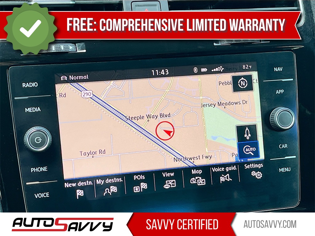 2019 Volkswagen Golf R DCC & Navigation 4Motion White at Durrett Motor Company