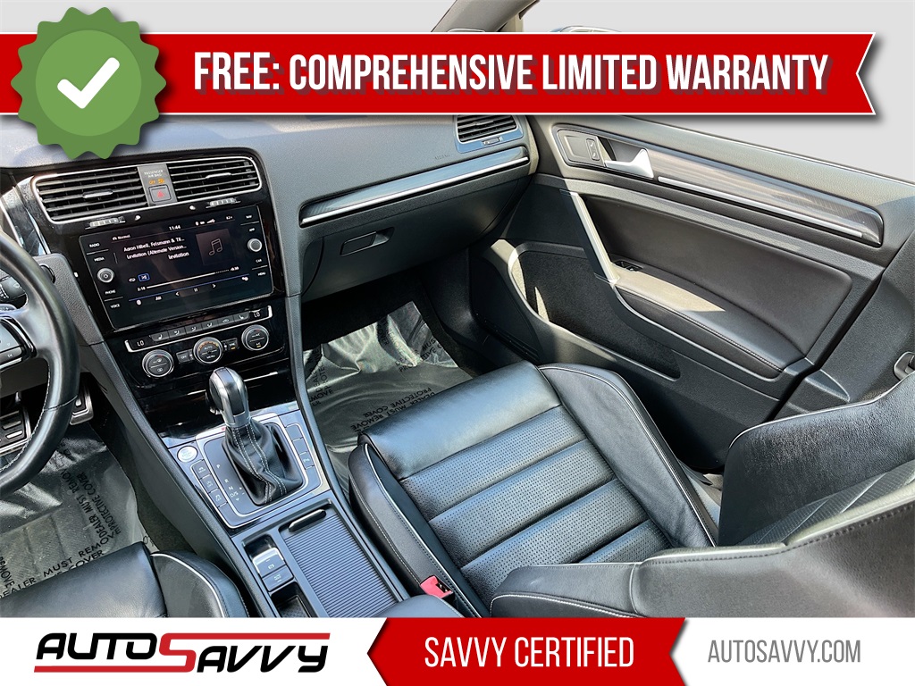 2019 Volkswagen Golf R DCC & Navigation 4Motion White at Durrett Motor Company