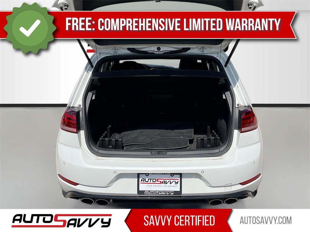 2019 Volkswagen Golf R DCC & Navigation 4Motion White at Durrett Motor Company