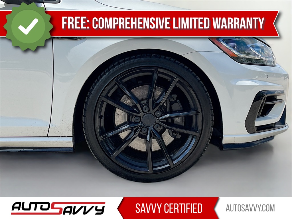 2019 Volkswagen Golf R DCC & Navigation 4Motion White at Durrett Motor Company