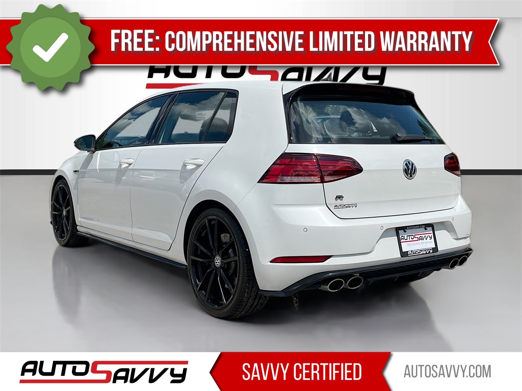 2019 Volkswagen Golf R DCC & Navigation 4Motion White at Durrett Motor Company