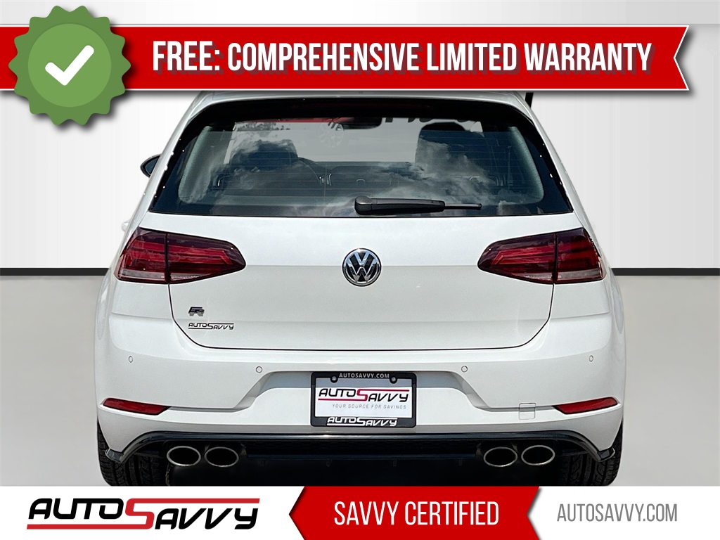 2019 Volkswagen Golf R DCC & Navigation 4Motion White at Durrett Motor Company