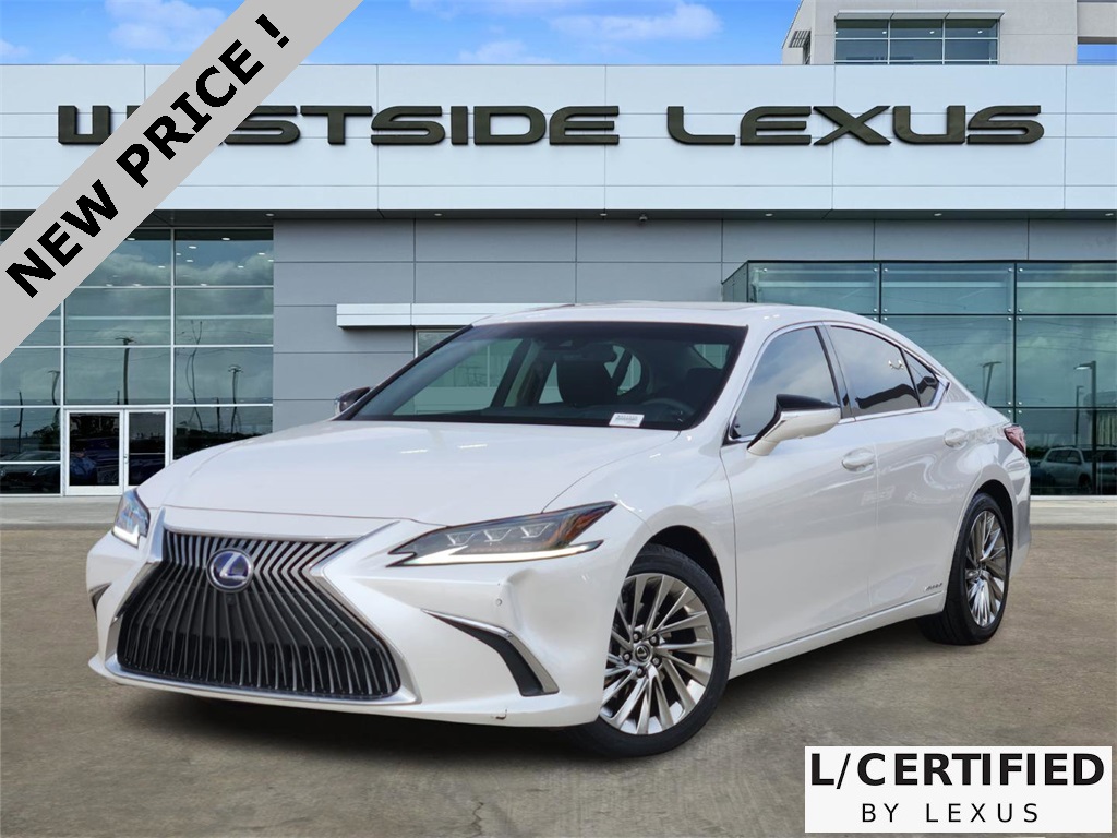 2021 Lexus ES 300h Ultra Luxury White at Westside Lexus