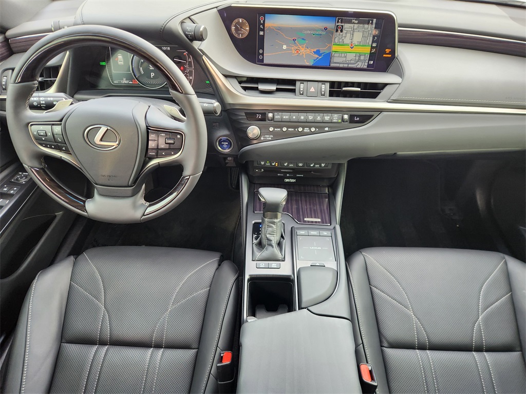 2021 Lexus ES 300h Ultra Luxury White at Westside Lexus