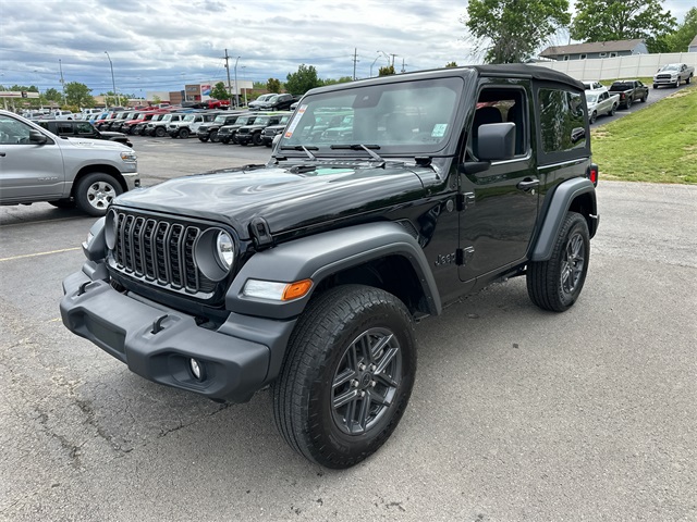 Certified 2024 Jeep Wrangler Sport S with VIN 1C4PJXAG8RW264769 for sale in Kansas City