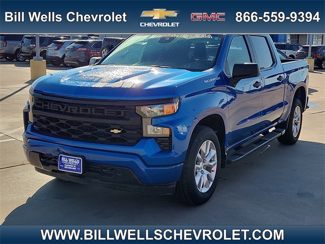 Used Car 2022 Chevrolet Silverado 1500  Custom For Sale Under $35,000 In Plainview, Texas