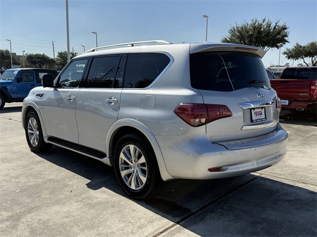 2016 INFINITI QX80 Base Silver at Emmons Autoplex