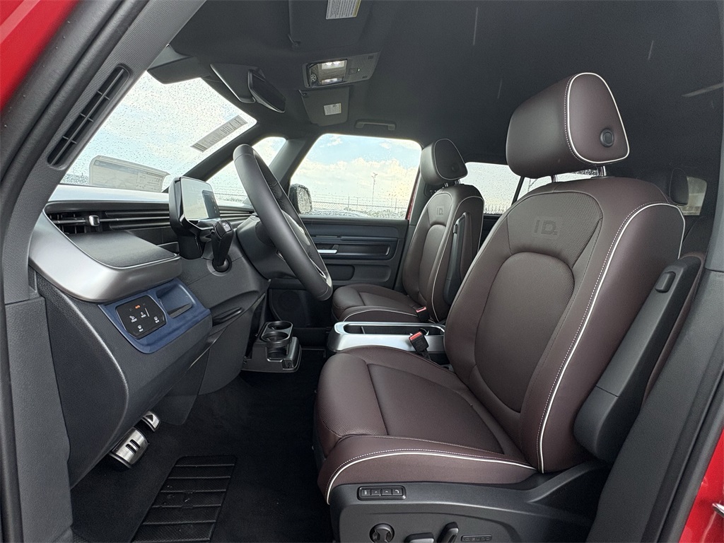 2025 Volkswagen ID. Buzz Pro S Red at DeMontrond Automotive Group