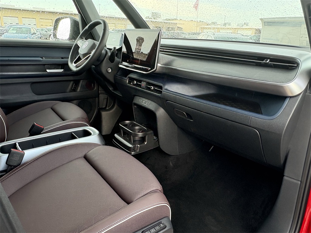 2025 Volkswagen ID. Buzz Pro S Red at DeMontrond Automotive Group