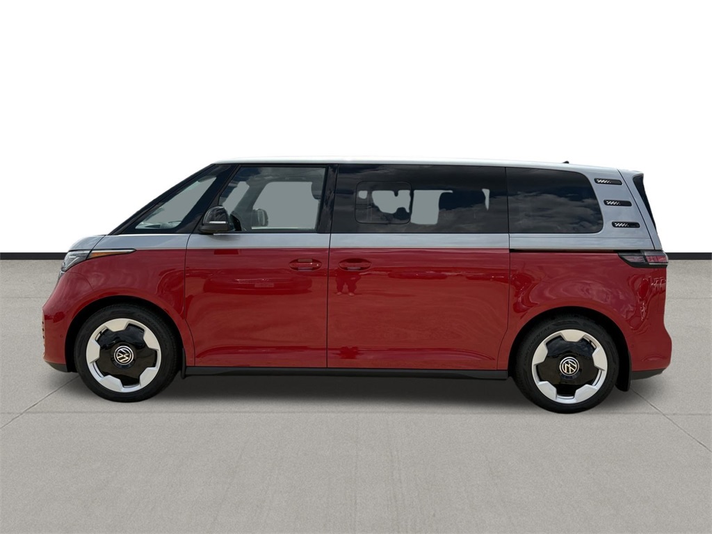 2025 Volkswagen ID. Buzz Pro S Red at DeMontrond Automotive Group