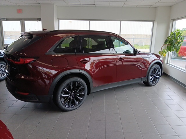 Red 2025 MAZDA CX-90 PHEV for sale in South Bend, IN Photo 2