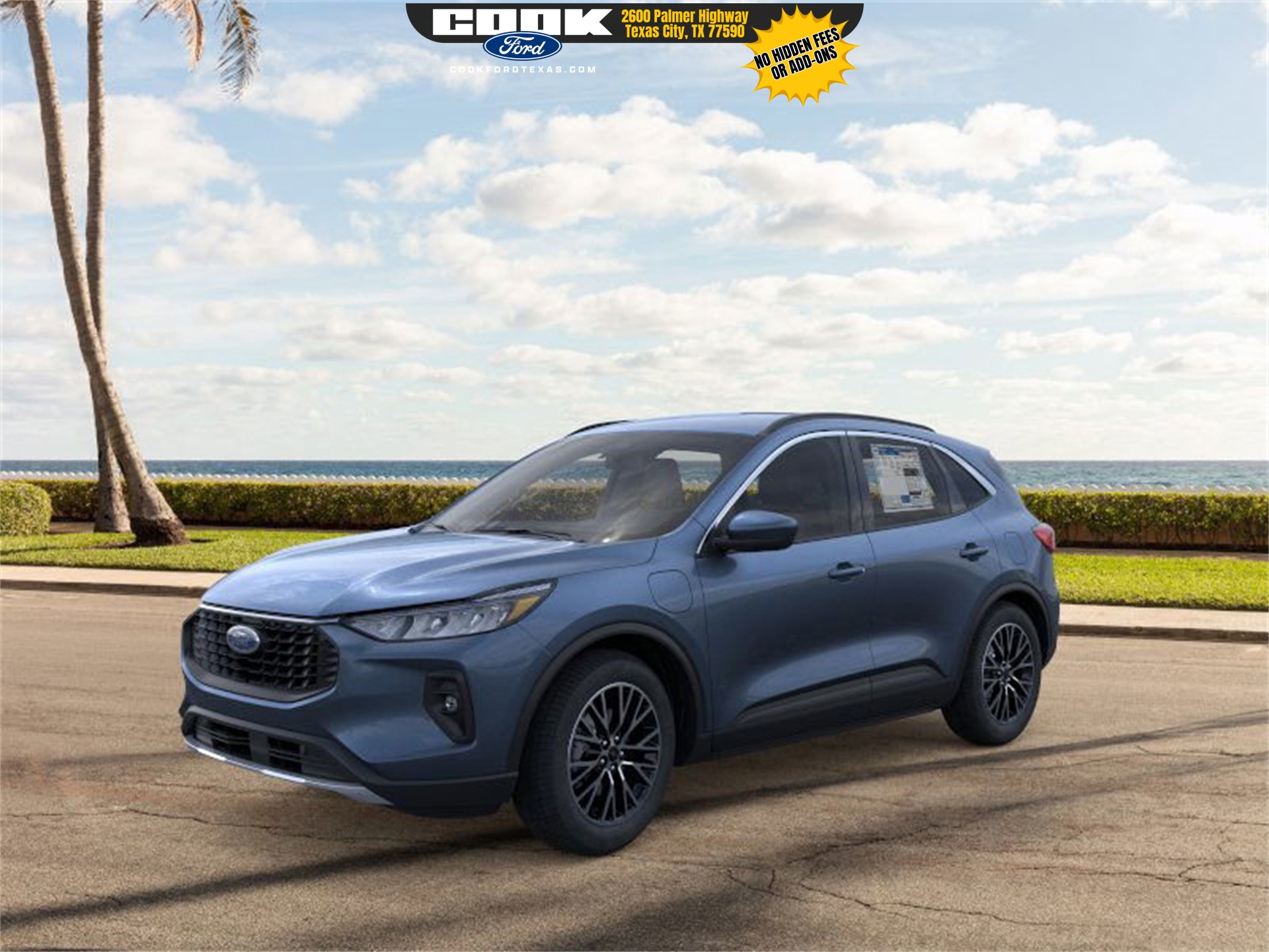 2026 Ford Escape Plug-In Hybrid Base Blue at DeMontrond Ford