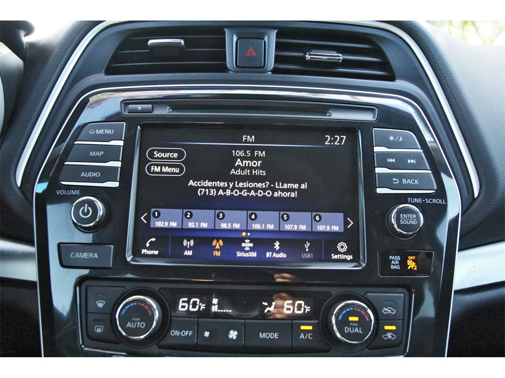 2023 Nissan Maxima SV White at Mac Haik CDJR North Houston