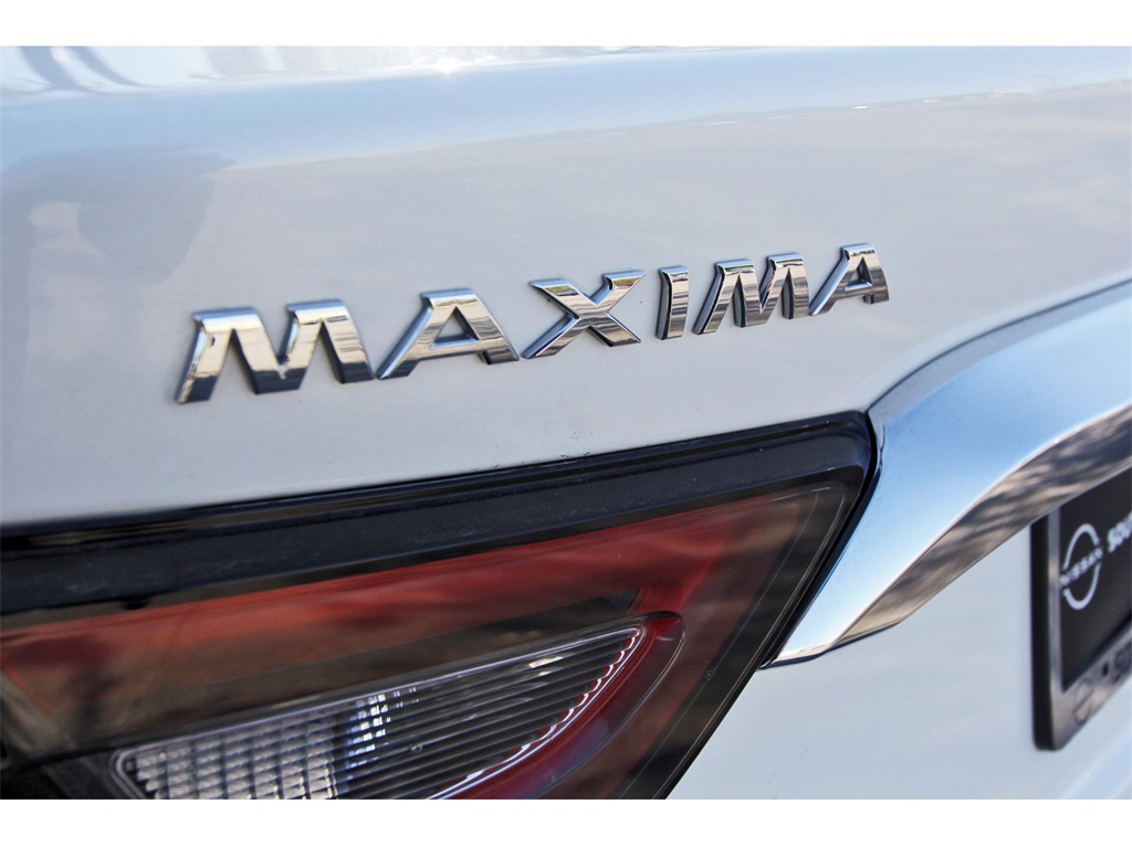 2023 Nissan Maxima SV White at Mac Haik CDJR North Houston