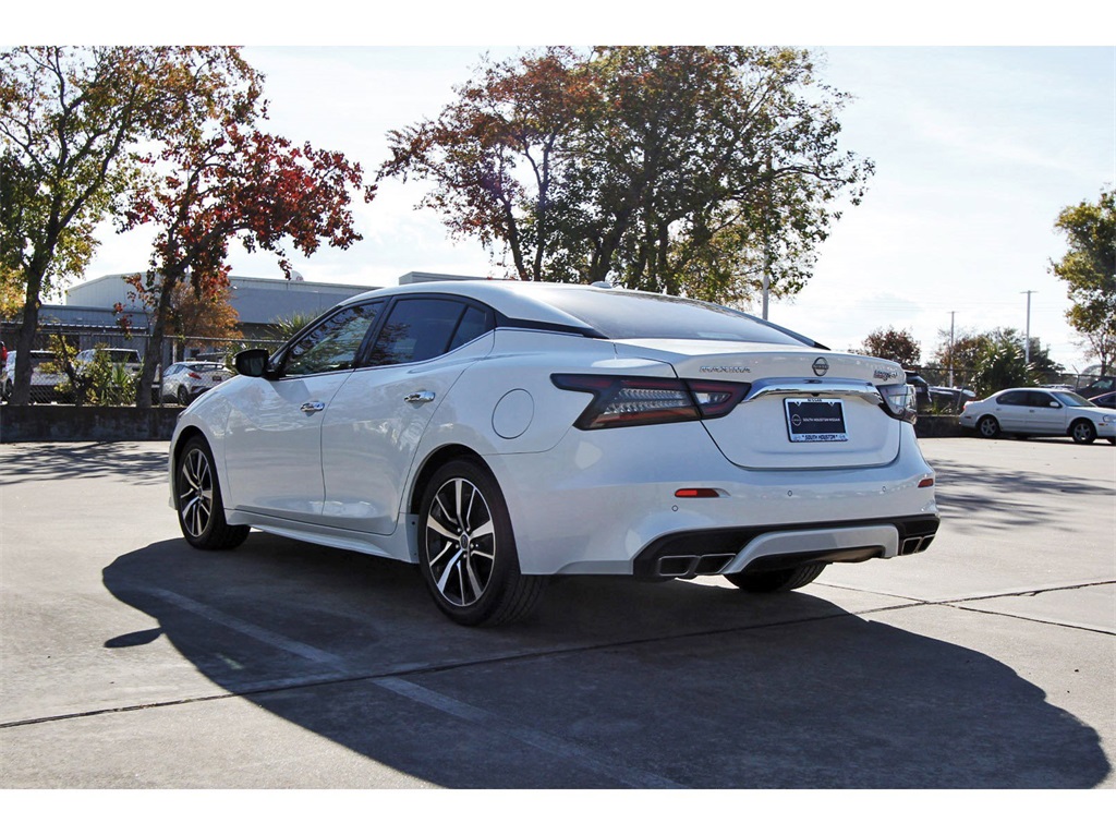 2023 Nissan Maxima SV White at Mac Haik CDJR North Houston