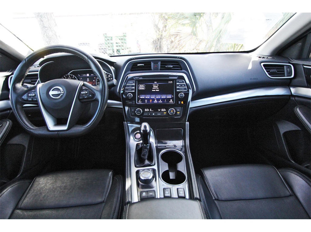 2023 Nissan Maxima SV White at Mac Haik CDJR North Houston