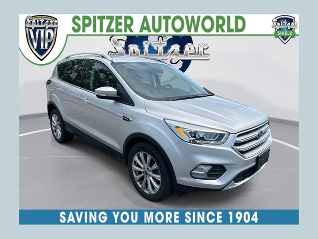 Ingot Silver 2017 Ford Escape Titanium AWD SUV / Crossover All-Wheel Drive 6-Speed Automatic