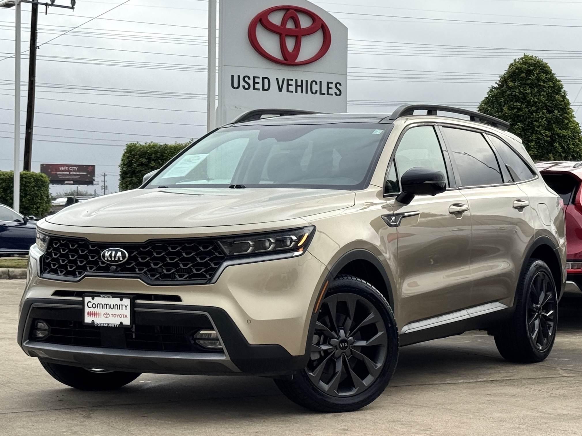 2021 Kia Sorento SX Prestige X-Line Beige at Parkway Family Mazda